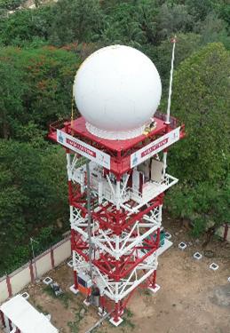 C-Band Polarimetric Doppler Weather Radar Installed at Mumbai